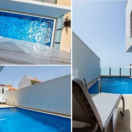 Moderna Casa Independiente Con Piscina, Vista Mar Y Teide En Vakantiehuis La Listada