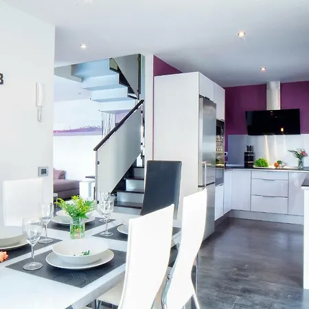 Moderna Casa Independiente Con Piscina, Vista Mar Y Teide En Vakantiehuis La Listada